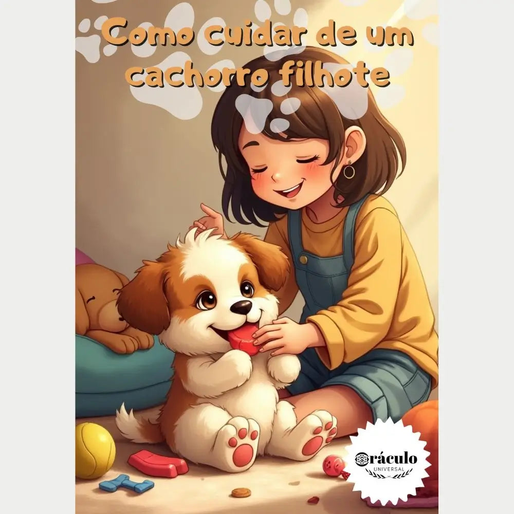 Audiolivro "Como Cuidar de um Cachorro Filhote" – aprenda a cuidar de filhotes de cachorro, desde a alimentação até o adestramento básico.