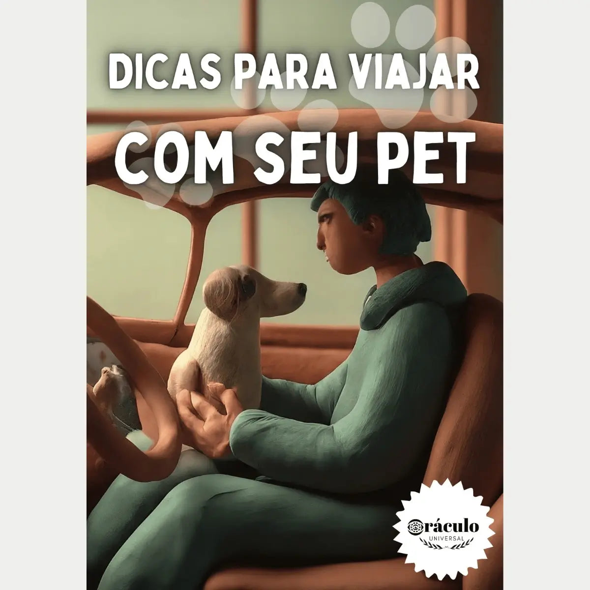 Audiolivro "Dicas Para Viajar com seu Pet" – aprenda a planejar viagens com seu cachorro, com dicas de alimentação, hospedagem e atividades para animais.