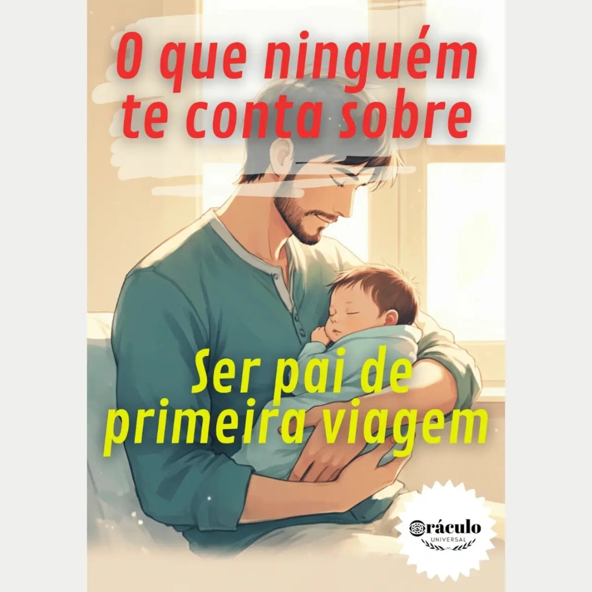 Audiolivro "O Que Ninguém te Conta Sobre Ser Pai de Primeira Viagem: Dicas Essenciais" – descubra os segredos da paternidade, com dicas essenciais para lidar com os primeiros meses de vida do bebê.