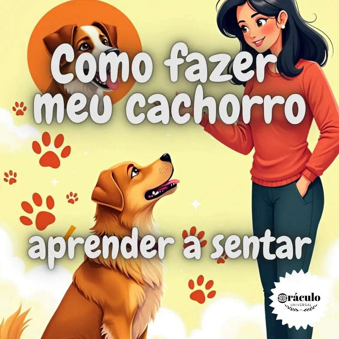 Adestramento de Cães: Ensine Seu Cachorro a Sentar de Forma Fácil