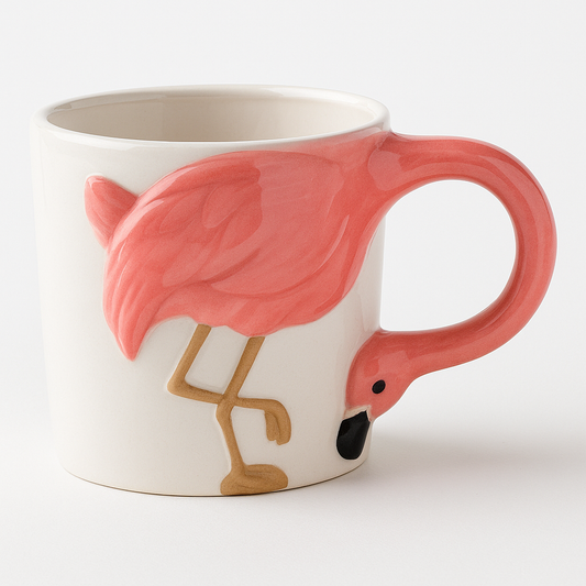 Caneca 3D - Flamingo | Oráculo Universal