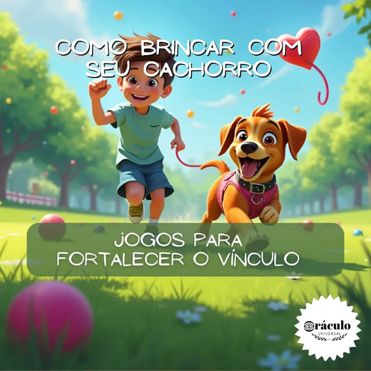 Adestramento de Cães Como Brincar com seu Cachorro Jogos Para Fortalecer o Vínculo
