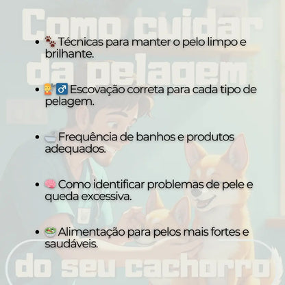 Adestramento de Cães Como Cuidar da Pelagem do seu Cachorro