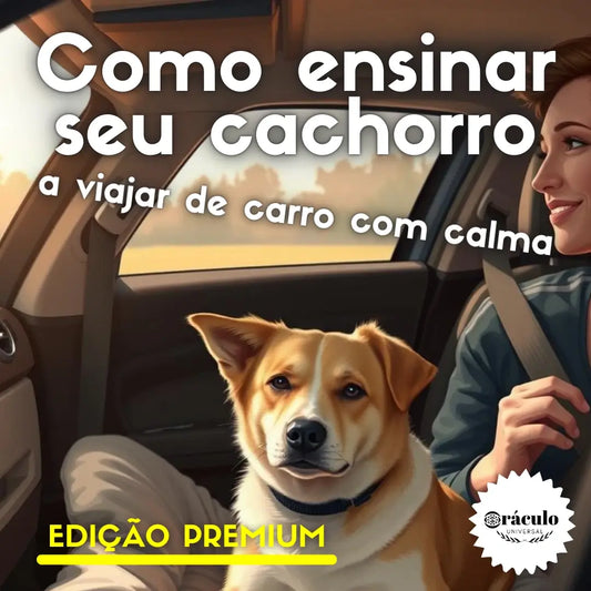 Adestramento de Cães Como Ensinar seu Cachorro a Viajar de Carro com Calma