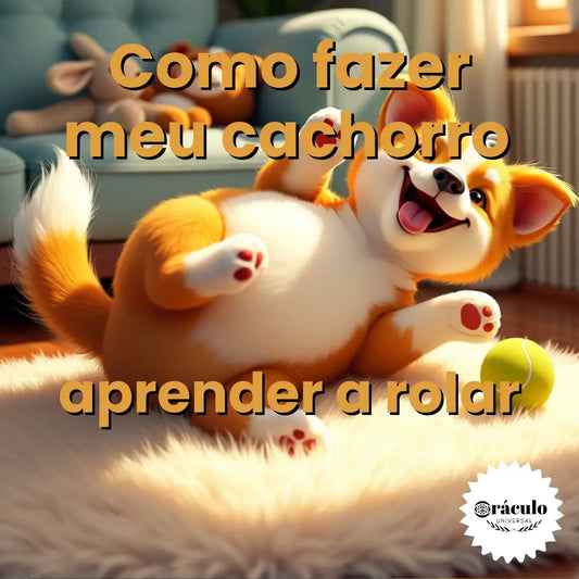Adestramento de Cães Como Fazer meu Cachorro Aprender a Rolar