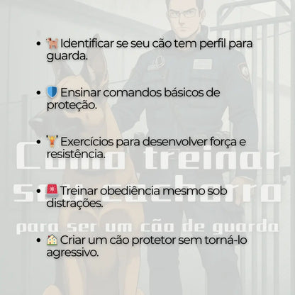 Adestramento de Cães Como Treinar seu Cachorro Para ser um cão de Guarda