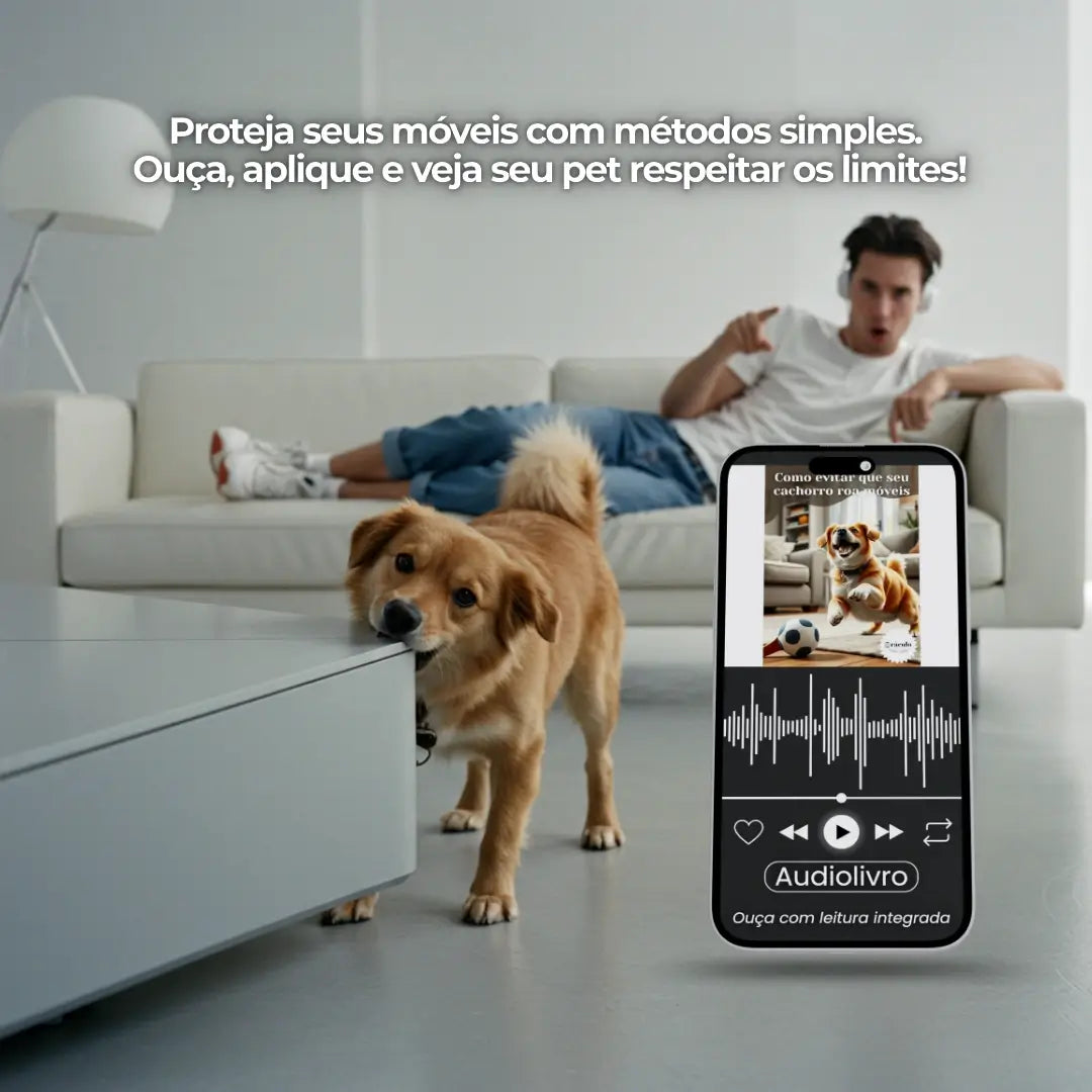 Adestramento de Cães Como Evitar que seu Cachorro roa Móveis