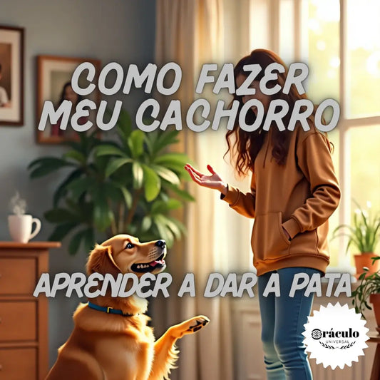Adestramento de Cães Como Fazer meu Cachorro Aprender a dar a Pata
