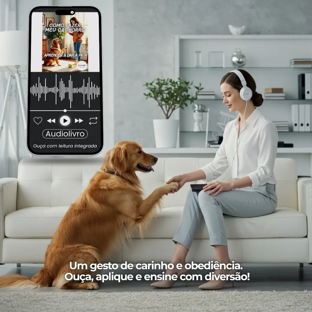 Adestramento de Cães Como Fazer meu Cachorro Aprender a dar a Pata