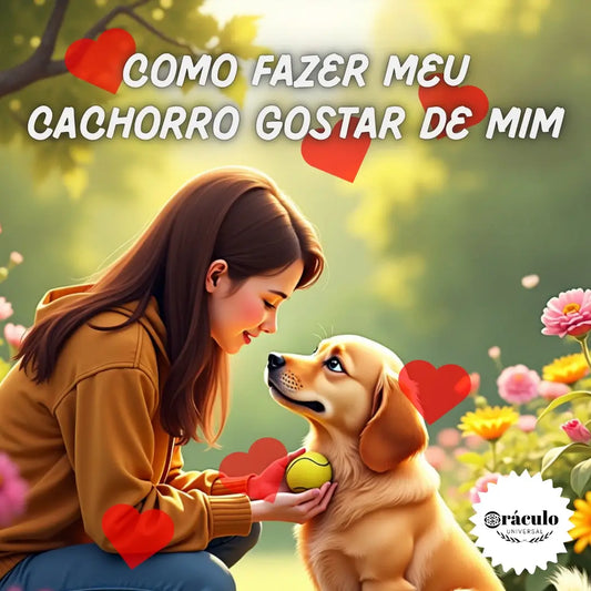 Adestramento de Cães Como Fazer meu Cachorro Gostar de mim