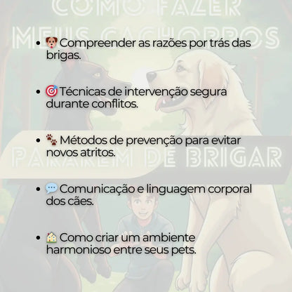 Adestramento de Cães Como Fazer Meus Cachorros Pararem de Brigar