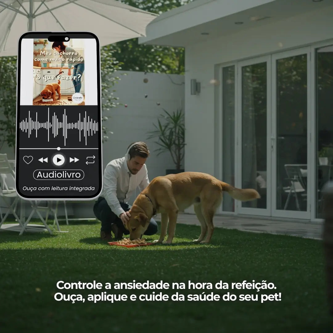 Adestramento de Cães Meu Cachorro Come Muito Rápido, O Que Fazer?