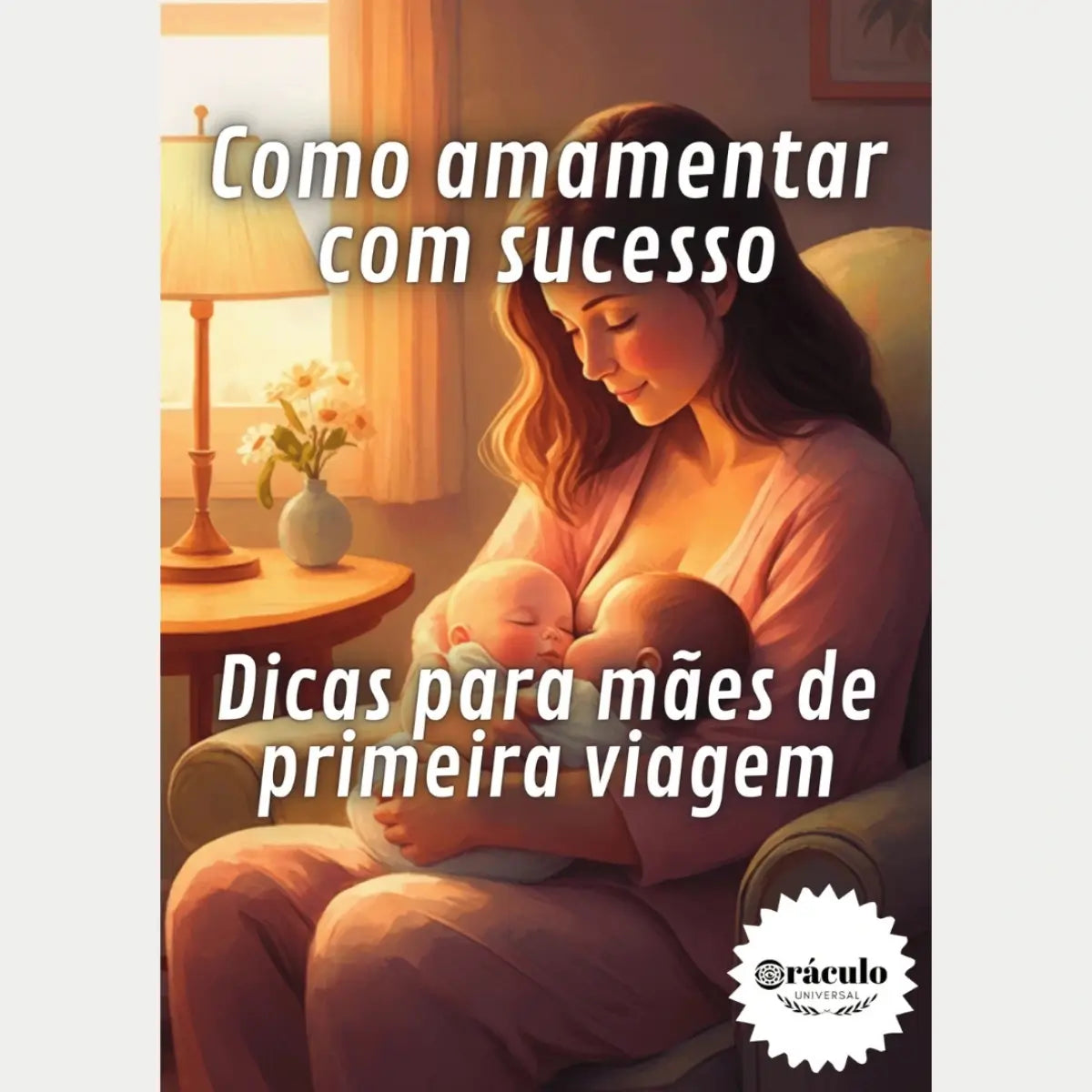 Audiolivro "Como Amamentar com Sucesso" – aprenda as melhores práticas de amamentação e superação de desafios para garantir o bem-estar do seu bebê.