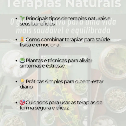 Aprenda Terapias Naturais