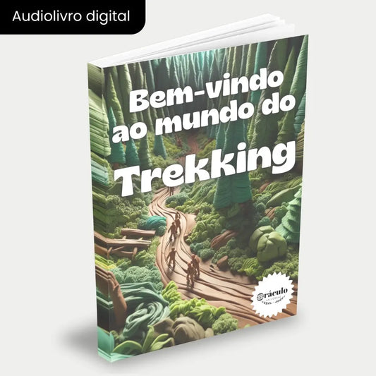 Capa do audiolivro "Como Iniciar no Trekking" – guia prático para iniciantes, com dicas sobre equipamentos, trilhas e segurança para começar no trekking.