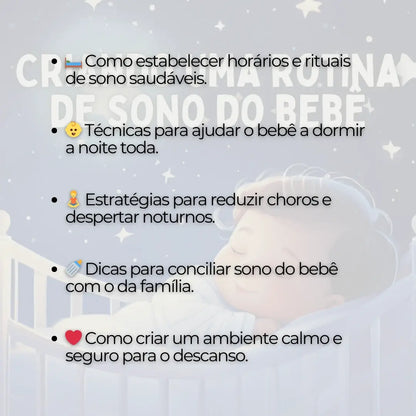 Como Criar uma Rotina de Sono Saudável para o Seu Bebê