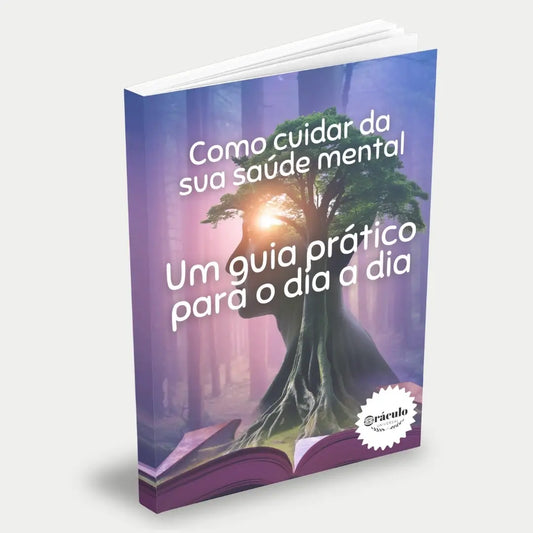 Capa do audiolivro "Como Cuidar da sua Saúde Mental" – guia prático com dicas para fortalecer o bem-estar emocional e reduzir o estresse do dia a dia.