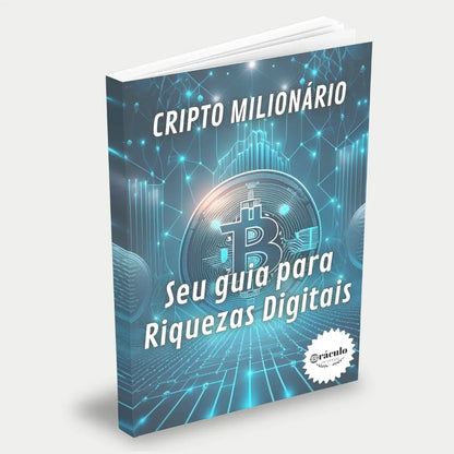 Capa do audiolivro "Como Dominar o Mundo das Criptomoedas" – guia para investir em Bitcoin, Ethereum e outras criptomoedas com segurança.