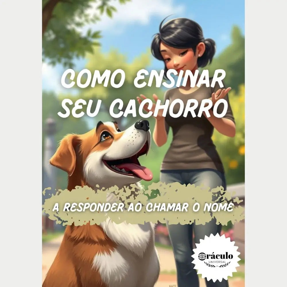 Audiolivro "Como Ensinar seu Cachorro a Responder ao Chamar o Nome" – dicas eficazes para que seu cachorro reconheça e responda ao próprio nome rapidamente.