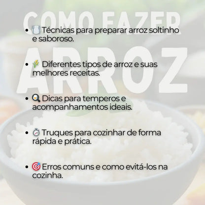 Como Fazer Arroz