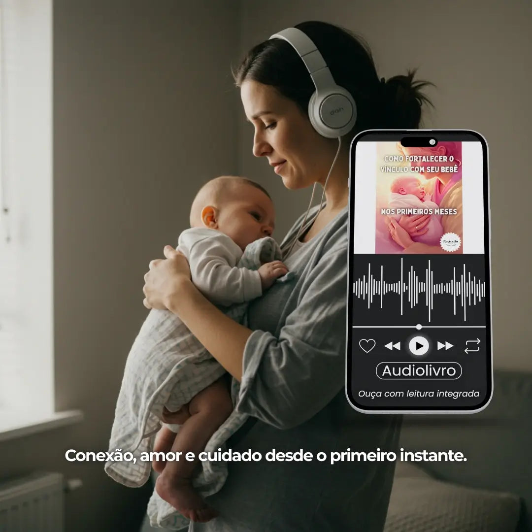 Como Fortalecer o Vínculo com Seu Bebê Nos Primeiros Meses