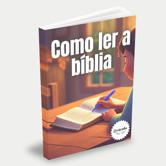 Capa do audiolivro "Como Ler a Bíblia" – guia prático para entender a Bíblia Sagrada, interpretar passagens e fortalecer a fé cristã.