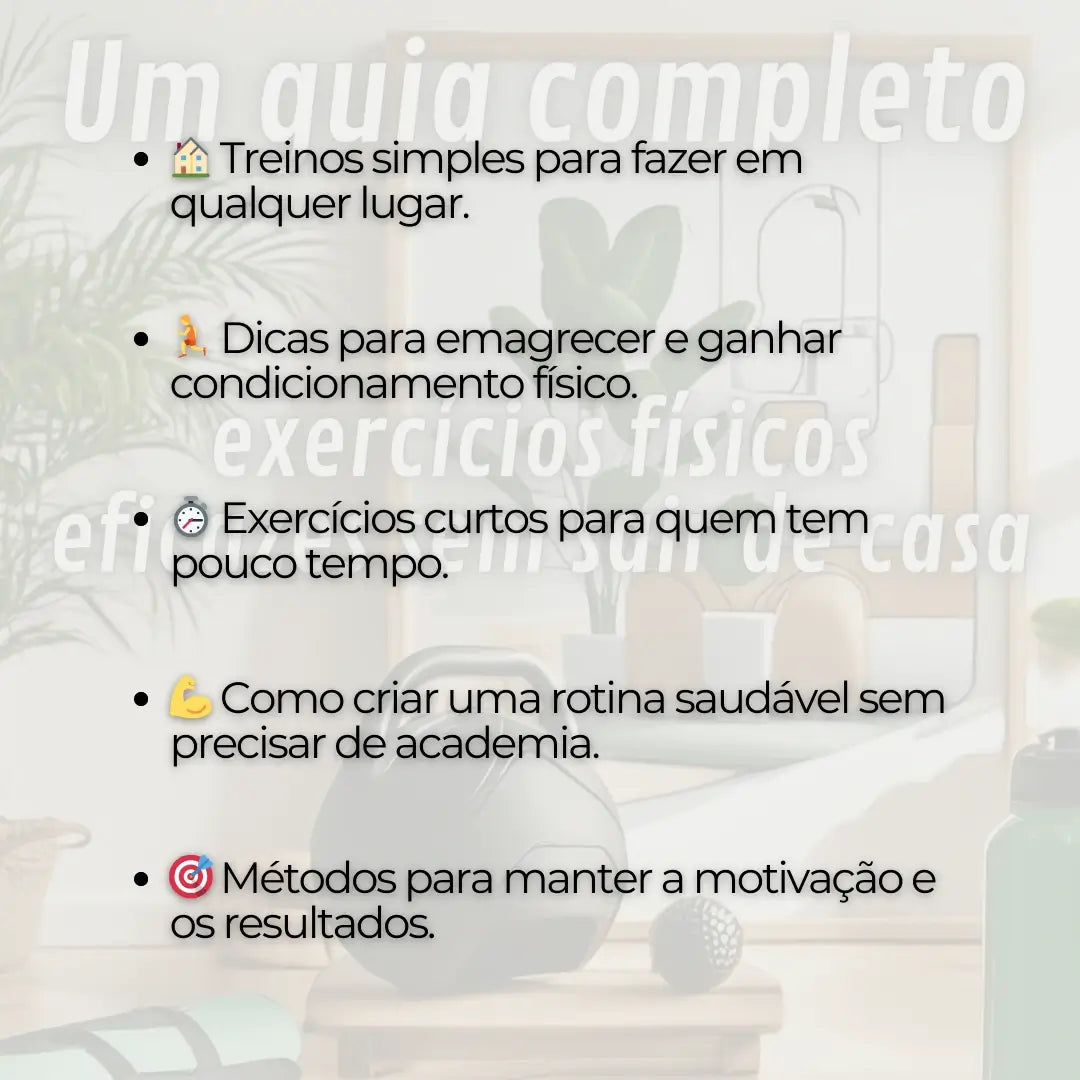 Como Praticar Exercícios Físicos em Casa