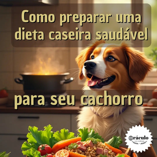 Como Preparar uma Dieta Caseira Saudável Para seu Cachorro