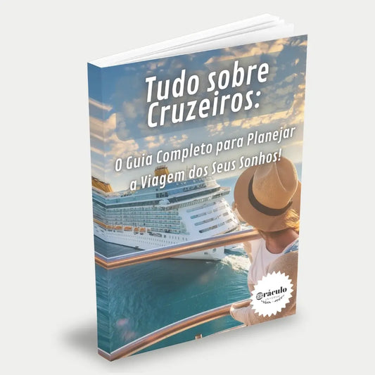 Capa do audiolivro "Como se Preparar Para Uma Viagem de Cruzeiro" – guia essencial com dicas para cruzeiros, planejamento de viagem e o que levar a bordo.
