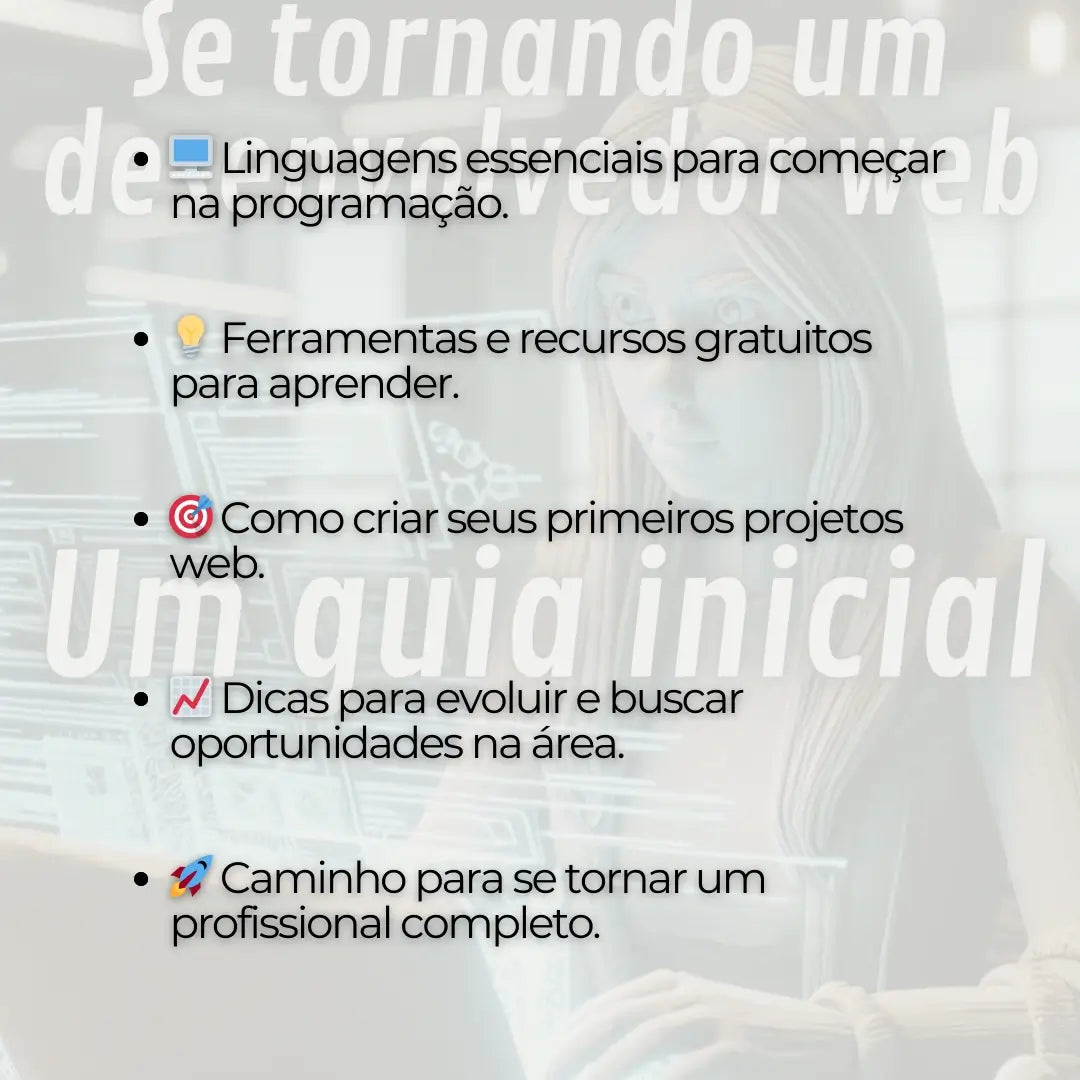 Como se Tornar um Desenvolvedor Web
