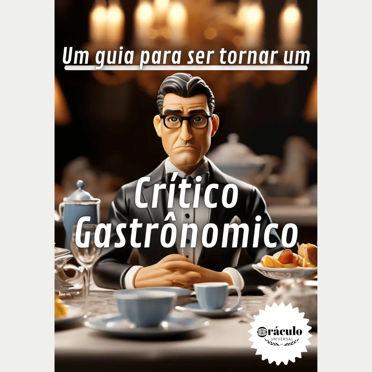 Audiolivro "Como se Tornar um Crítico Gastronômico" – aprenda a degustar, avaliar e criticar alimentos com técnicas usadas por especialistas da gastronomia.