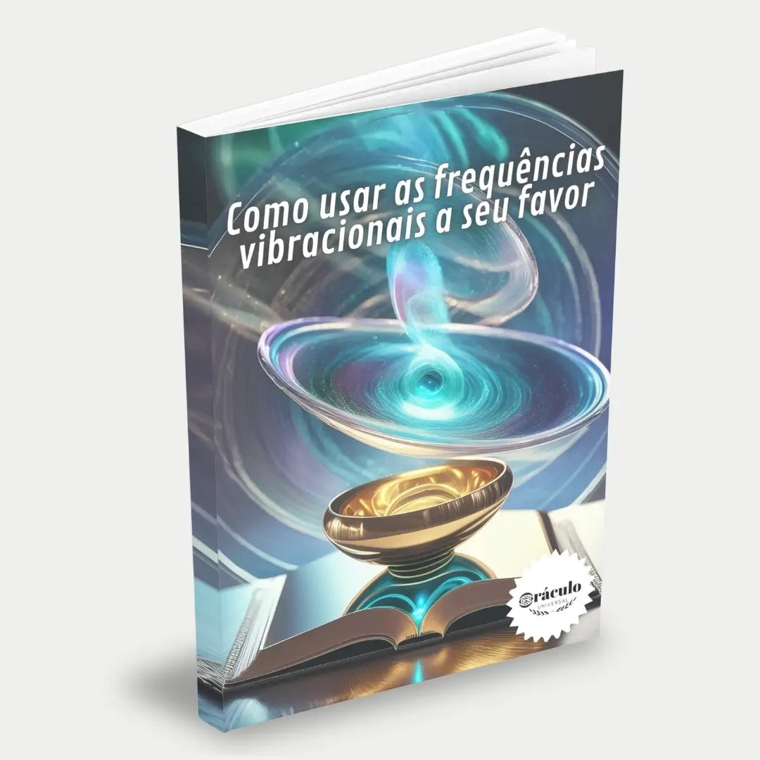 Capa do audiolivro "Como Usar as Frequências Vibracionais ao seu Favor" – guia para aprender a trabalhar com frequências vibracionais para melhorar seu bem-estar e energia.