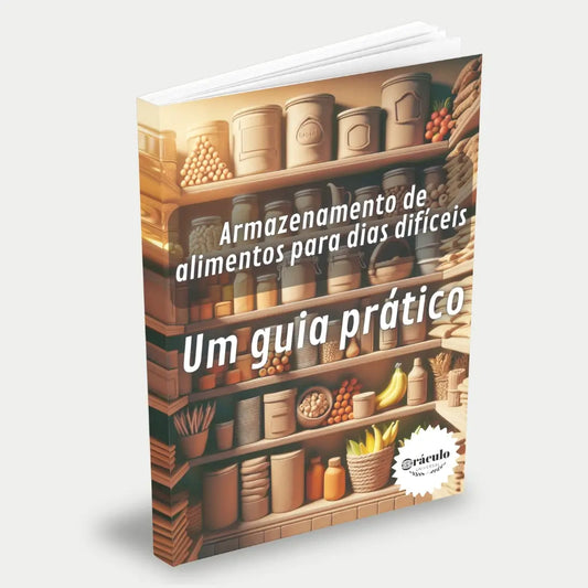 Capa do audiolivro "Dicas Para Armazenar Seus Alimentos e Evitar o Desperdício" – estratégias para conservar alimentos corretamente e reduzir o desperdício na cozinha.