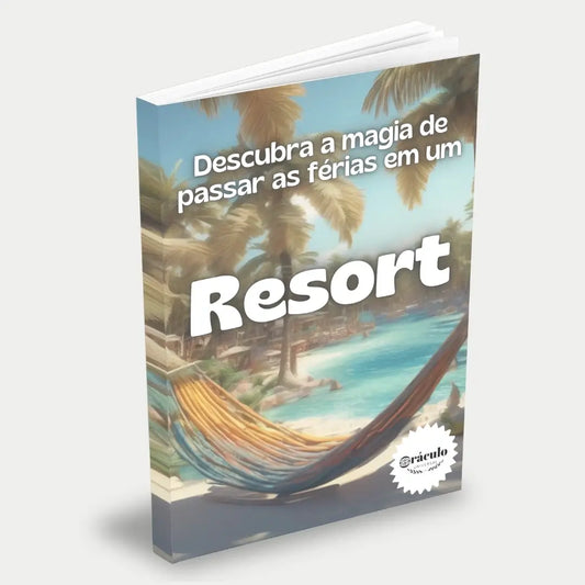 Capa do audiolivro "Dicas Para Férias em um Resort" – guia com orientações para aproveitar ao máximo sua estadia em resorts, com conforto e economia.