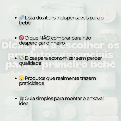 Dicas para Escolher os Produtos Essenciais para o Primeiro Bebê