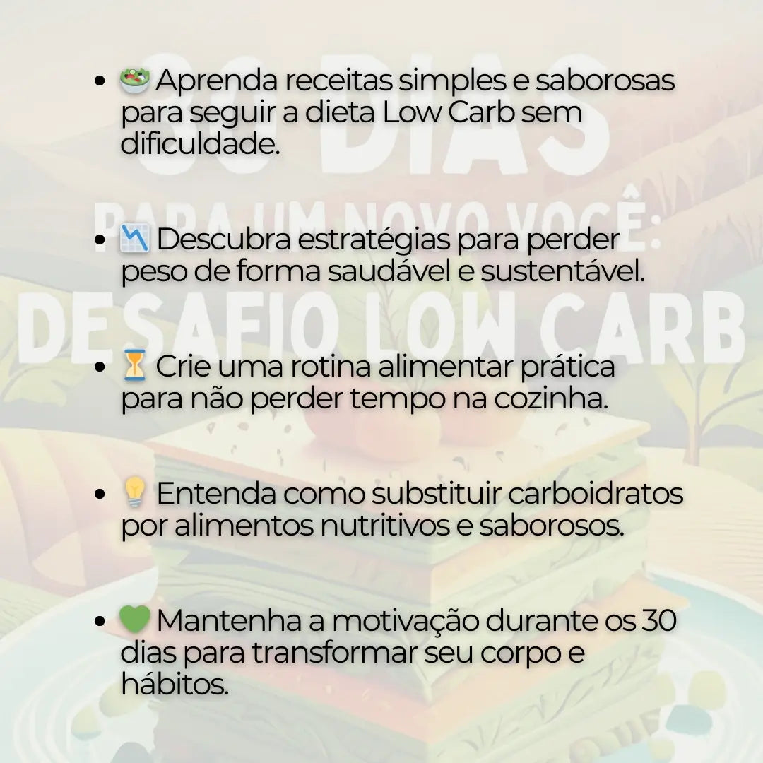 low carb receita