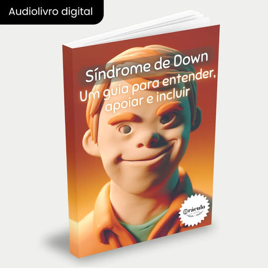 Capa do audiolivro "Um Guia para Pais e Cuidadores" – orientações essenciais para apoiar o desenvolvimento e o bem-estar de crianças e dependentes.