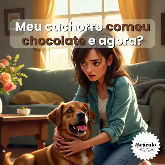 Meu Cachorro Comeu Chocolate e agora?