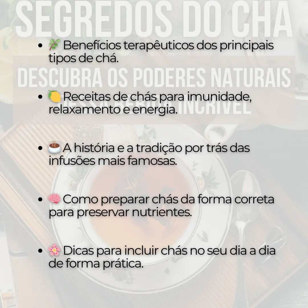 O Guia Completo dos Chás