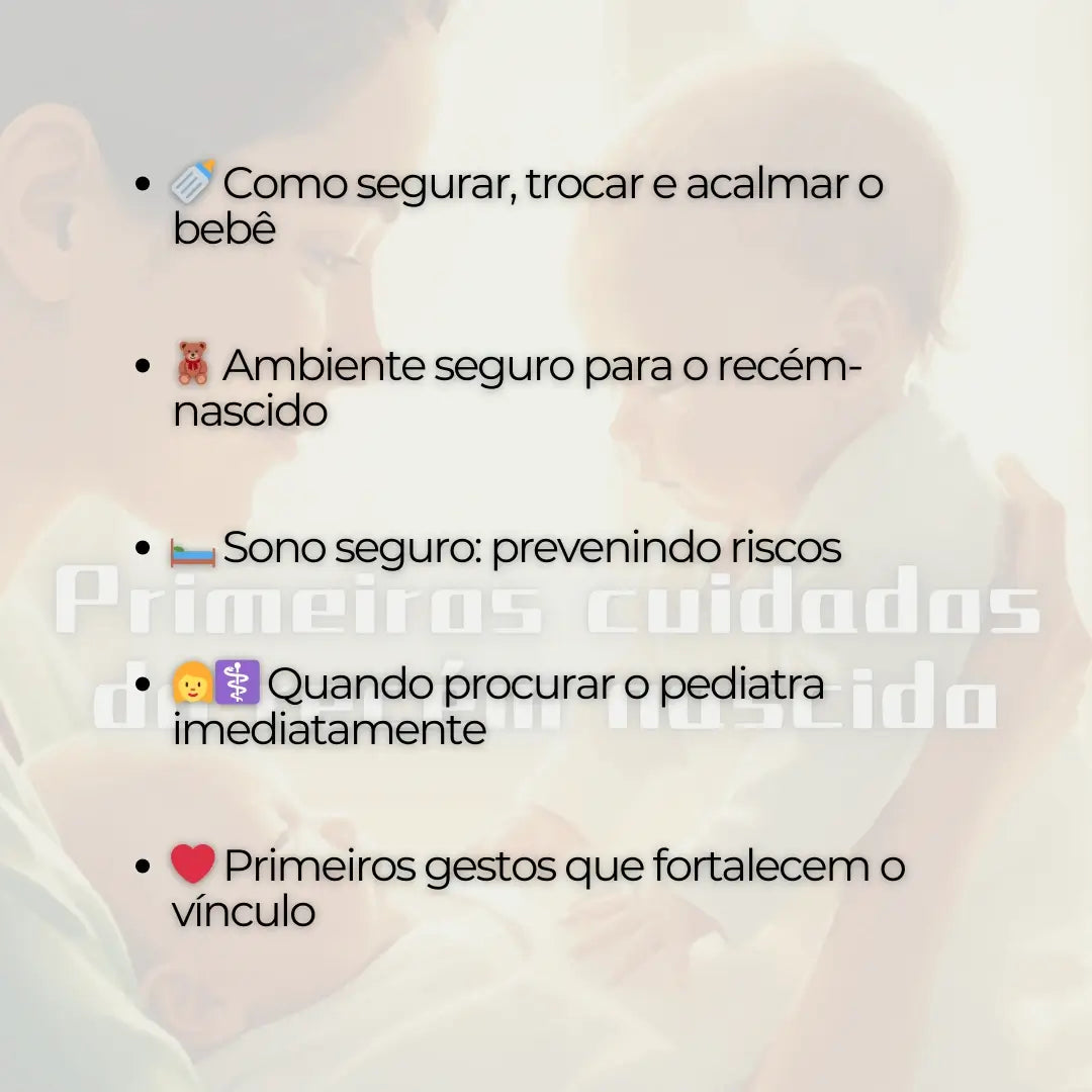 Primeiros Cuidados do Recém Nascido